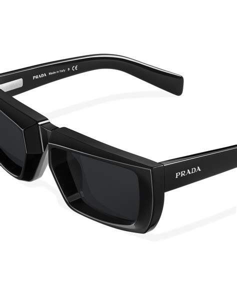 prada sunglasses spr071 1ae1a100|Slate Gray Lenses Runway Sunglasses .